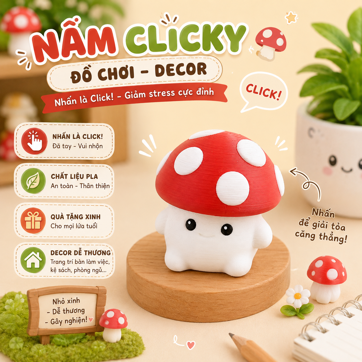 Nấm Clicky